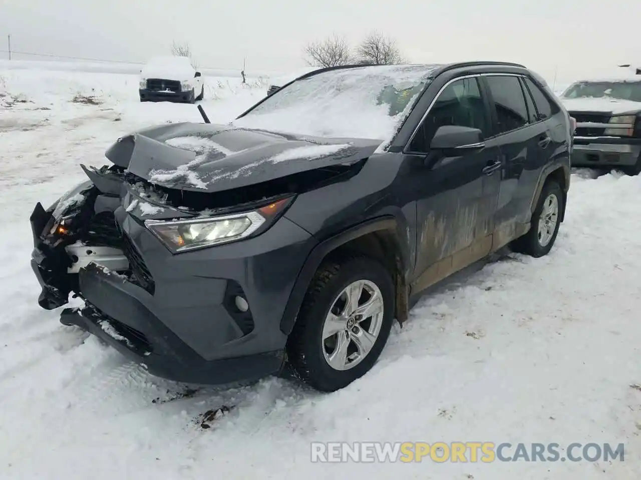 1 Photograph of a damaged car 2T3R1RFVXMC235519 TOYOTA RAV4 2021