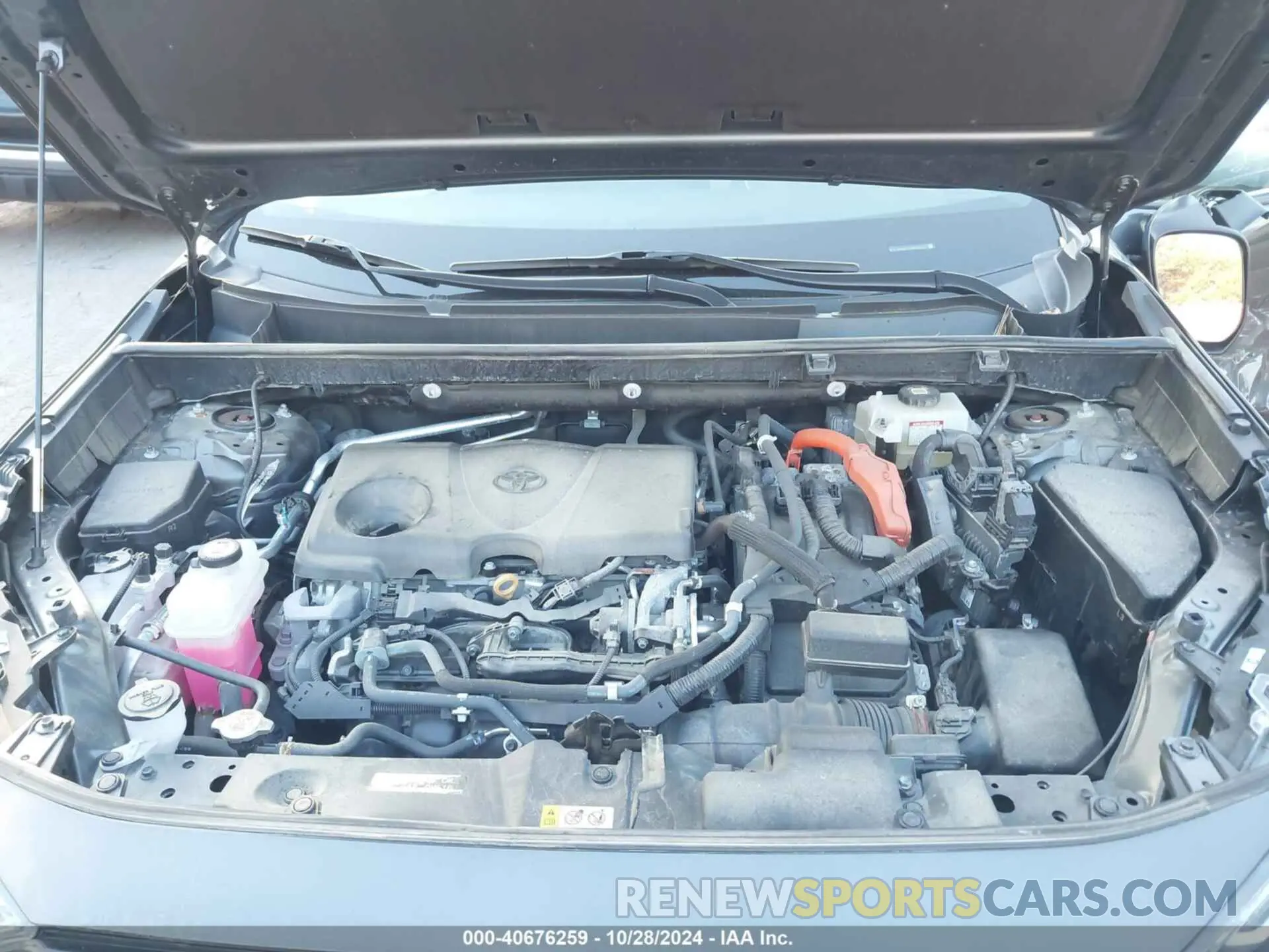10 Photograph of a damaged car 2T3R6RFV5MW006312 TOYOTA RAV4 2021