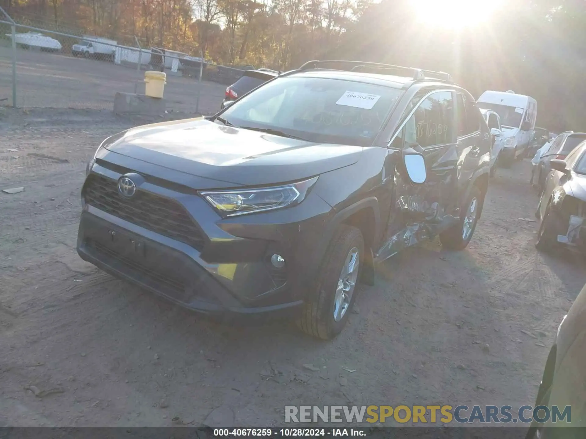 2 Photograph of a damaged car 2T3R6RFV5MW006312 TOYOTA RAV4 2021