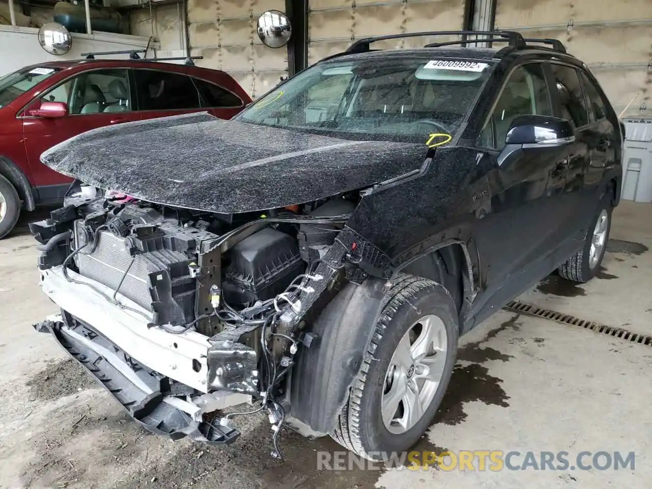 2 Photograph of a damaged car 2T3R6RFV6MW012362 TOYOTA RAV4 2021