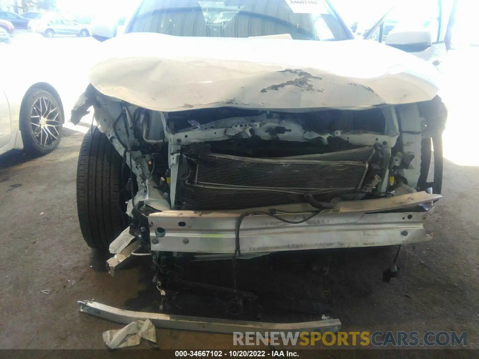 6 Photograph of a damaged car 2T3R6RFV8MW011228 TOYOTA RAV4 2021