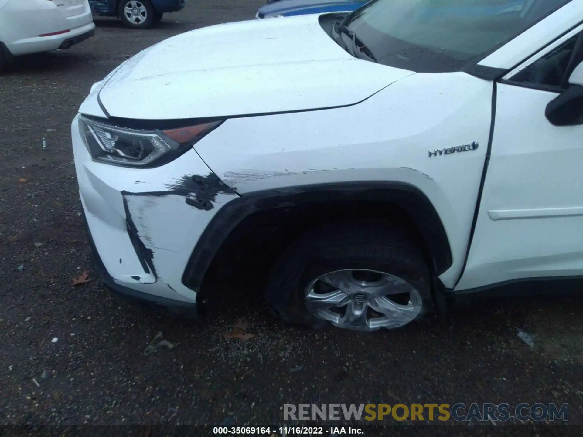 6 Photograph of a damaged car 2T3R6RFVXMW003874 TOYOTA RAV4 2021