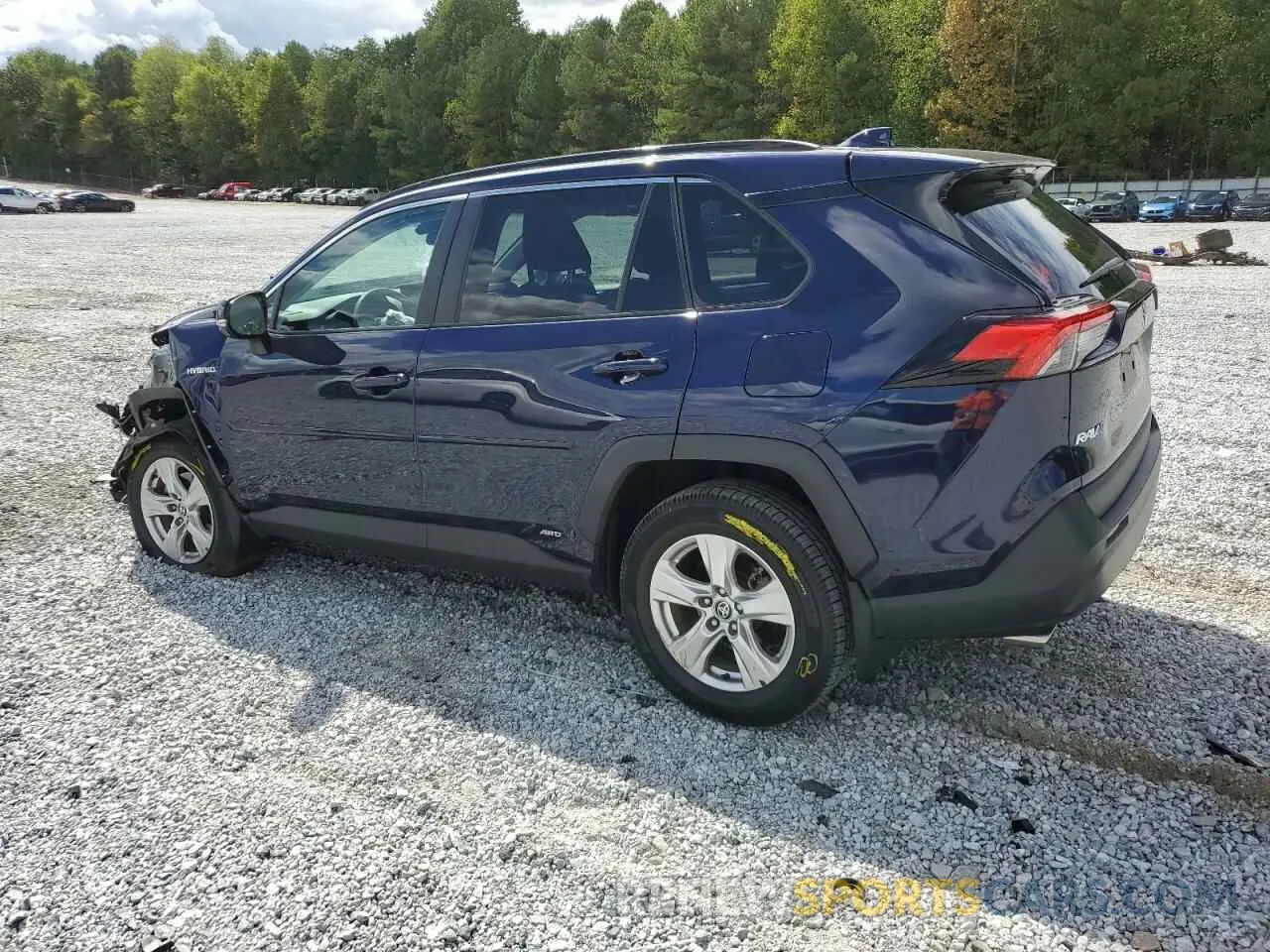 2 Photograph of a damaged car 2T3R6RFVXMW010971 TOYOTA RAV4 2021