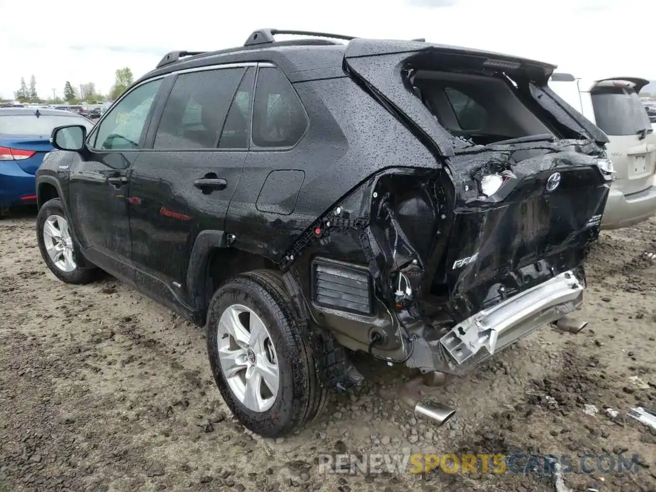 3 Photograph of a damaged car 2T3R6RFVXMW019234 TOYOTA RAV4 2021