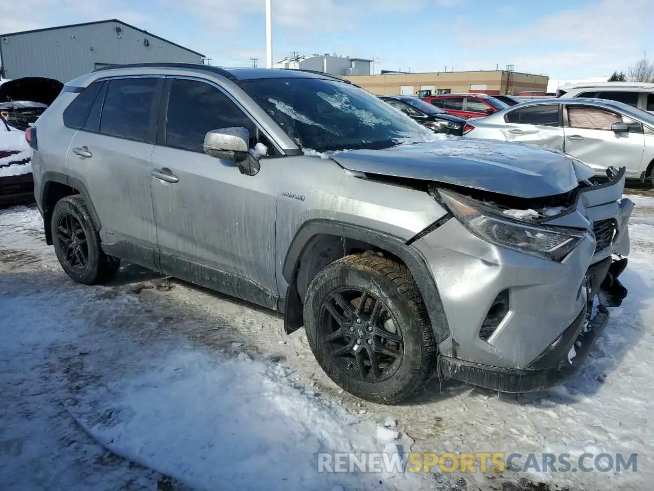 4 Photograph of a damaged car 2T3RWRFV1MW119500 TOYOTA RAV4 2021