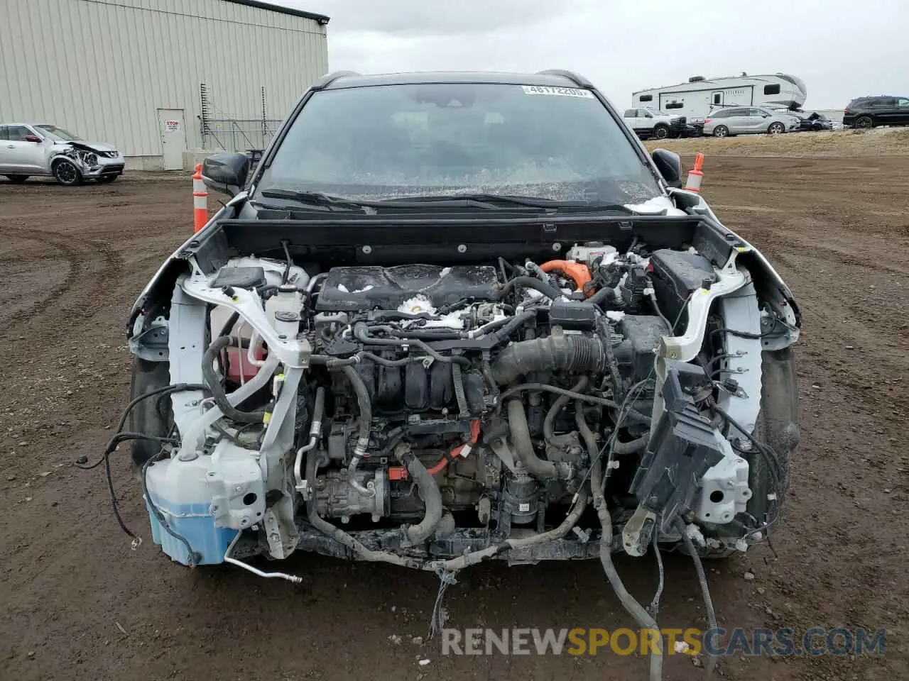 5 Photograph of a damaged car 2T3RWRFV4MW106014 TOYOTA RAV4 2021