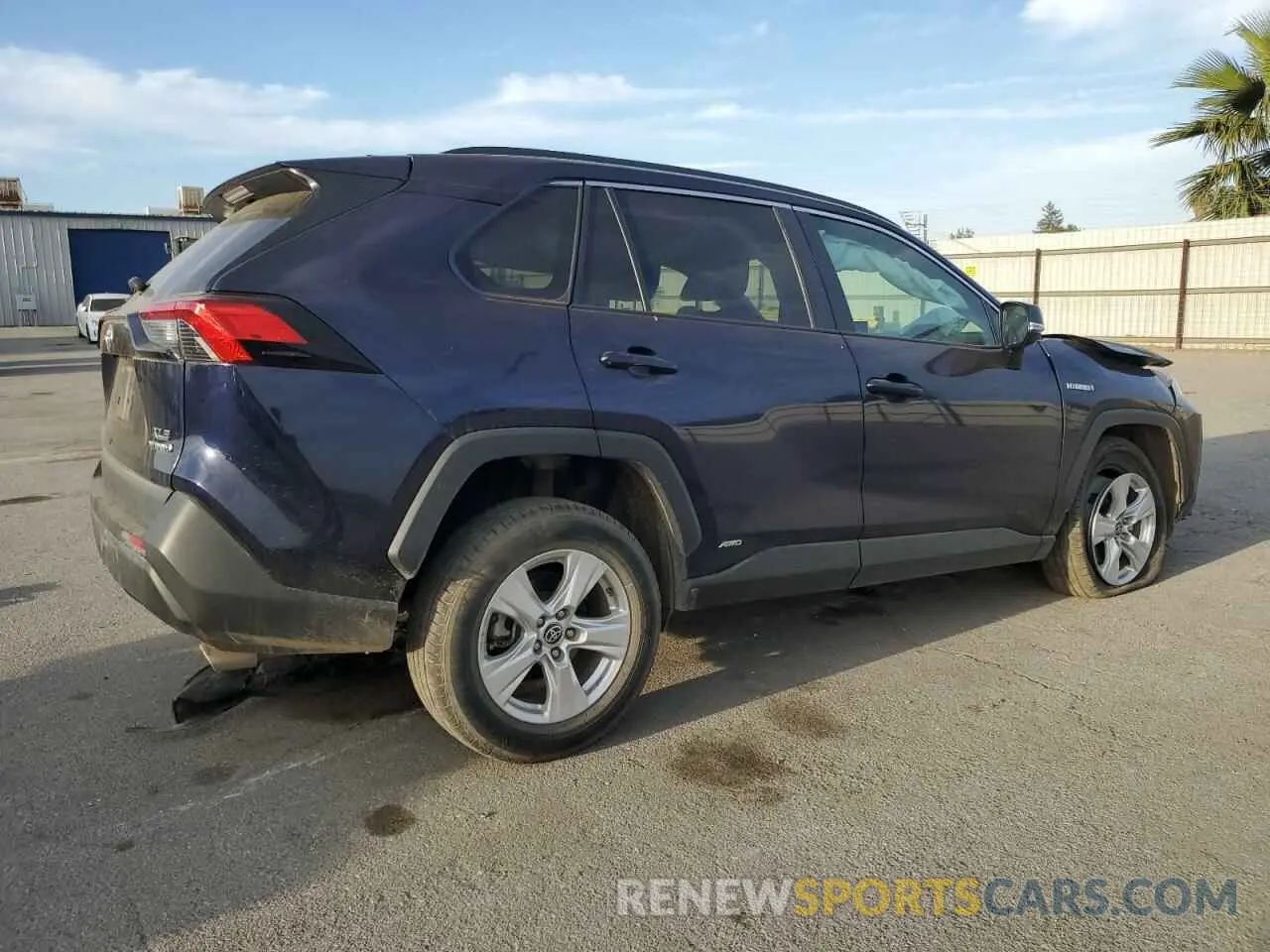 3 Photograph of a damaged car 2T3RWRFV4MW113240 TOYOTA RAV4 2021