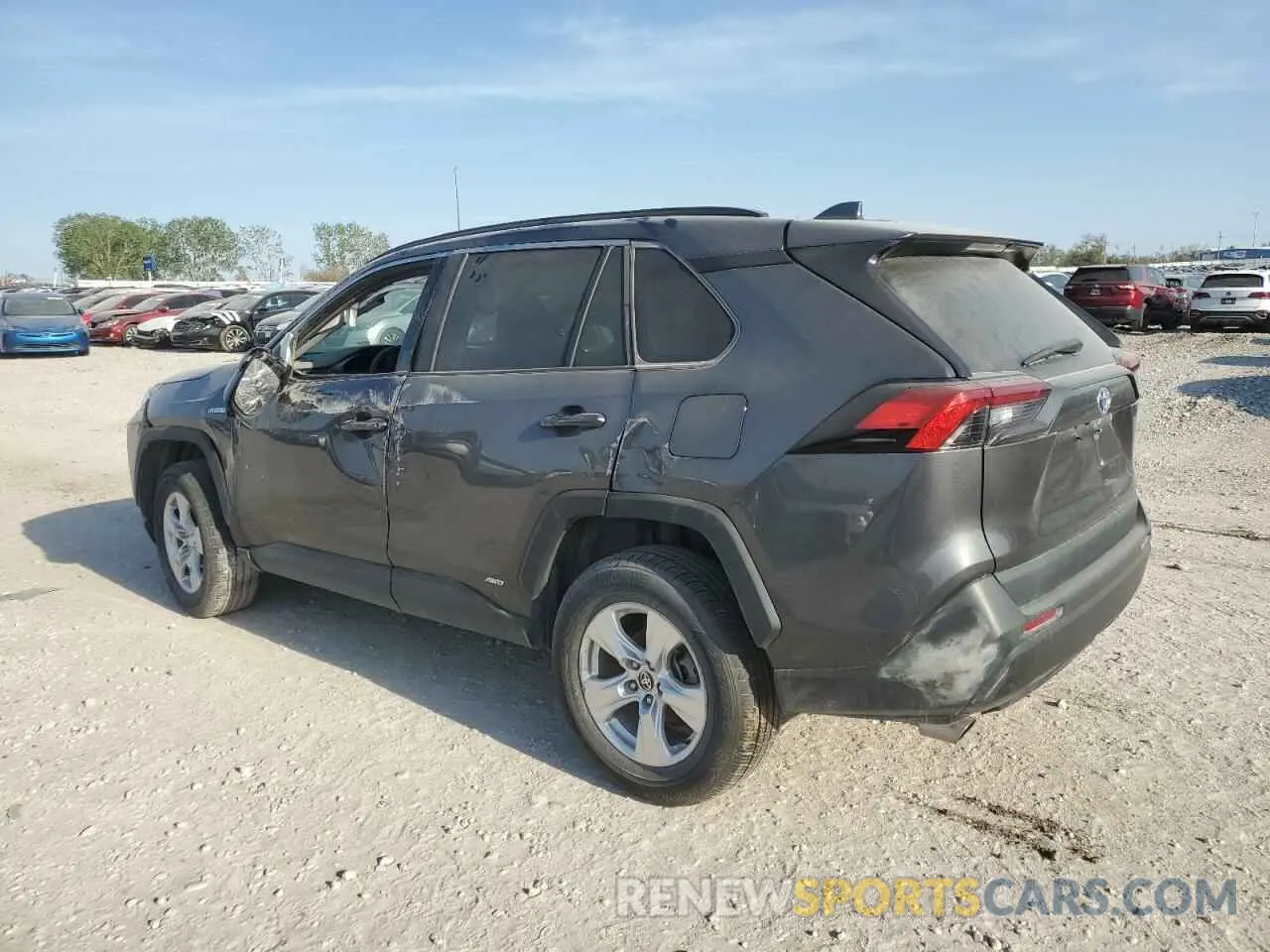 2 Photograph of a damaged car 2T3RWRFV5MW118849 TOYOTA RAV4 2021