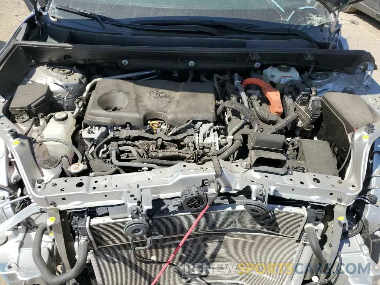 11 Photograph of a damaged car 2T3RWRFV9MW113380 TOYOTA RAV4 2021
