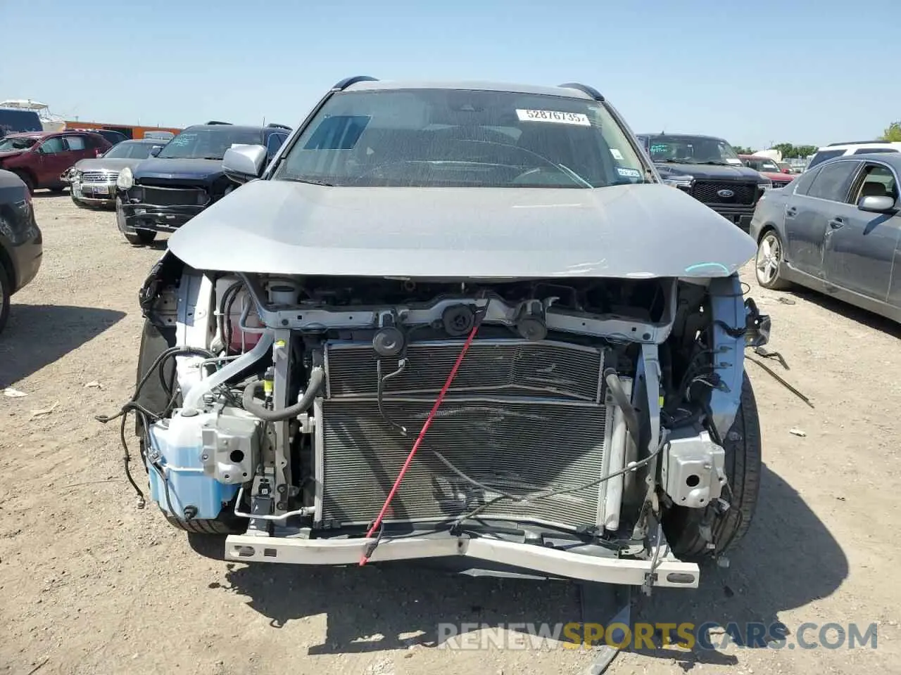 5 Photograph of a damaged car 2T3RWRFV9MW113380 TOYOTA RAV4 2021
