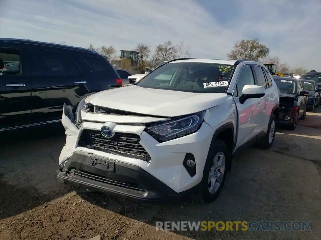 2 Photograph of a damaged car 2T3RWRFVXMW120581 TOYOTA RAV4 2021