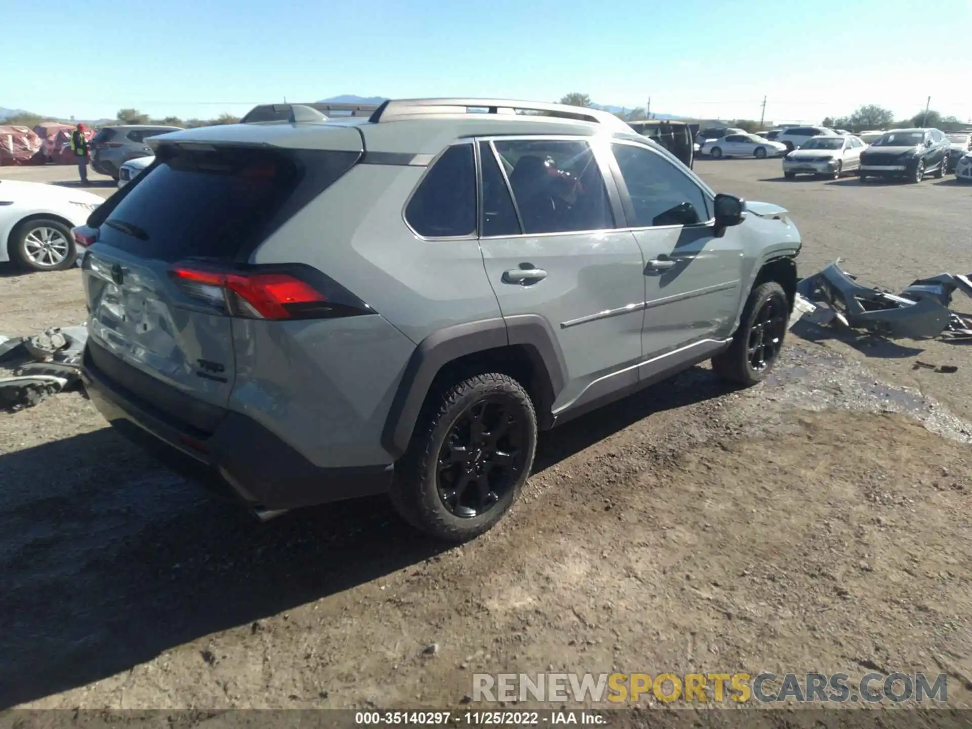 4 Photograph of a damaged car 2T3S1RFV1MW183620 TOYOTA RAV4 2021