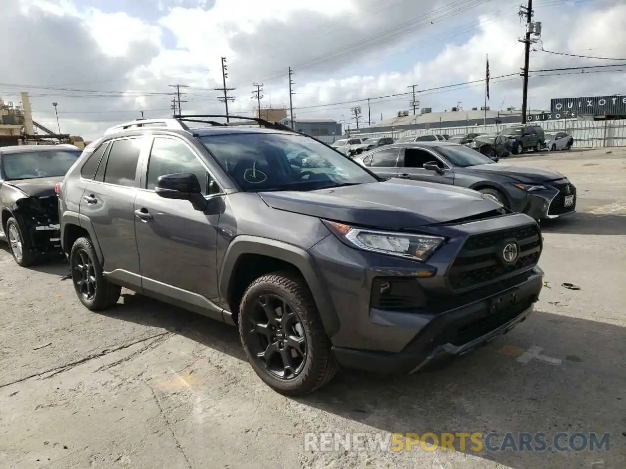 1 Photograph of a damaged car 2T3S1RFV1MW240706 TOYOTA RAV4 2021