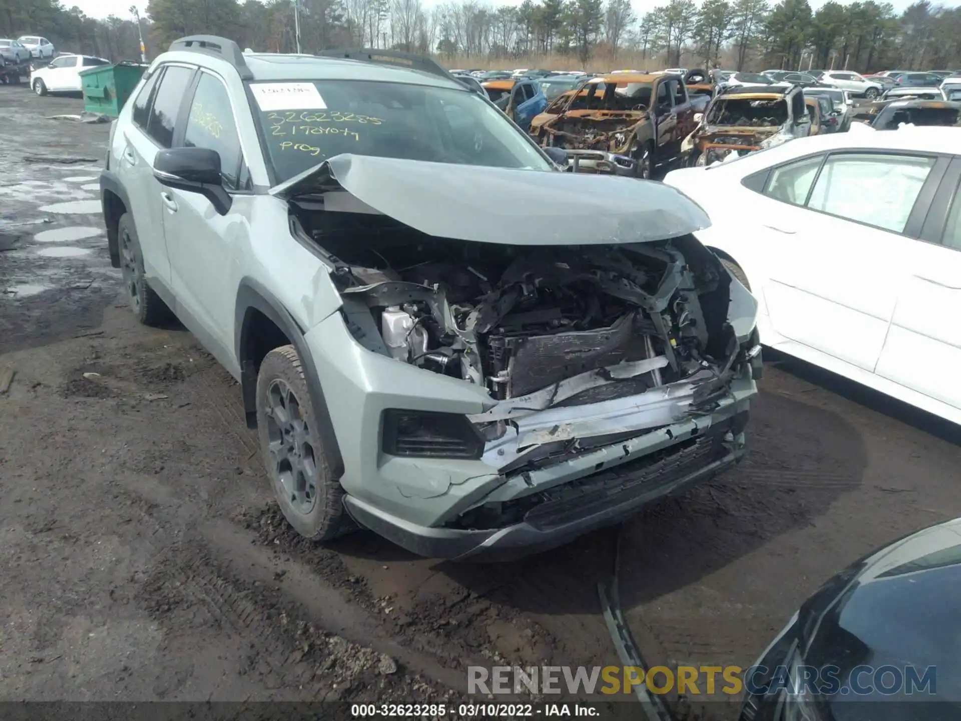 6 Photograph of a damaged car 2T3S1RFV2MW162498 TOYOTA RAV4 2021