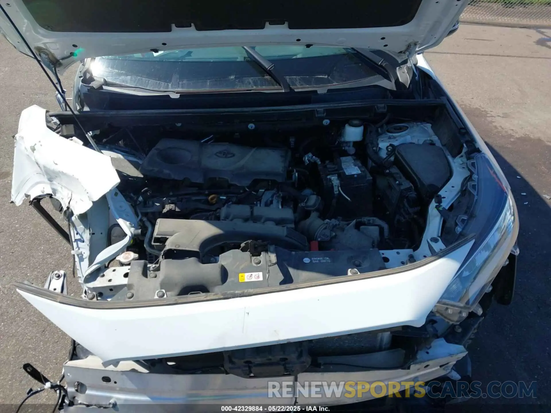 10 Photograph of a damaged car 2T3S1RFV3MW218609 TOYOTA RAV4 2021