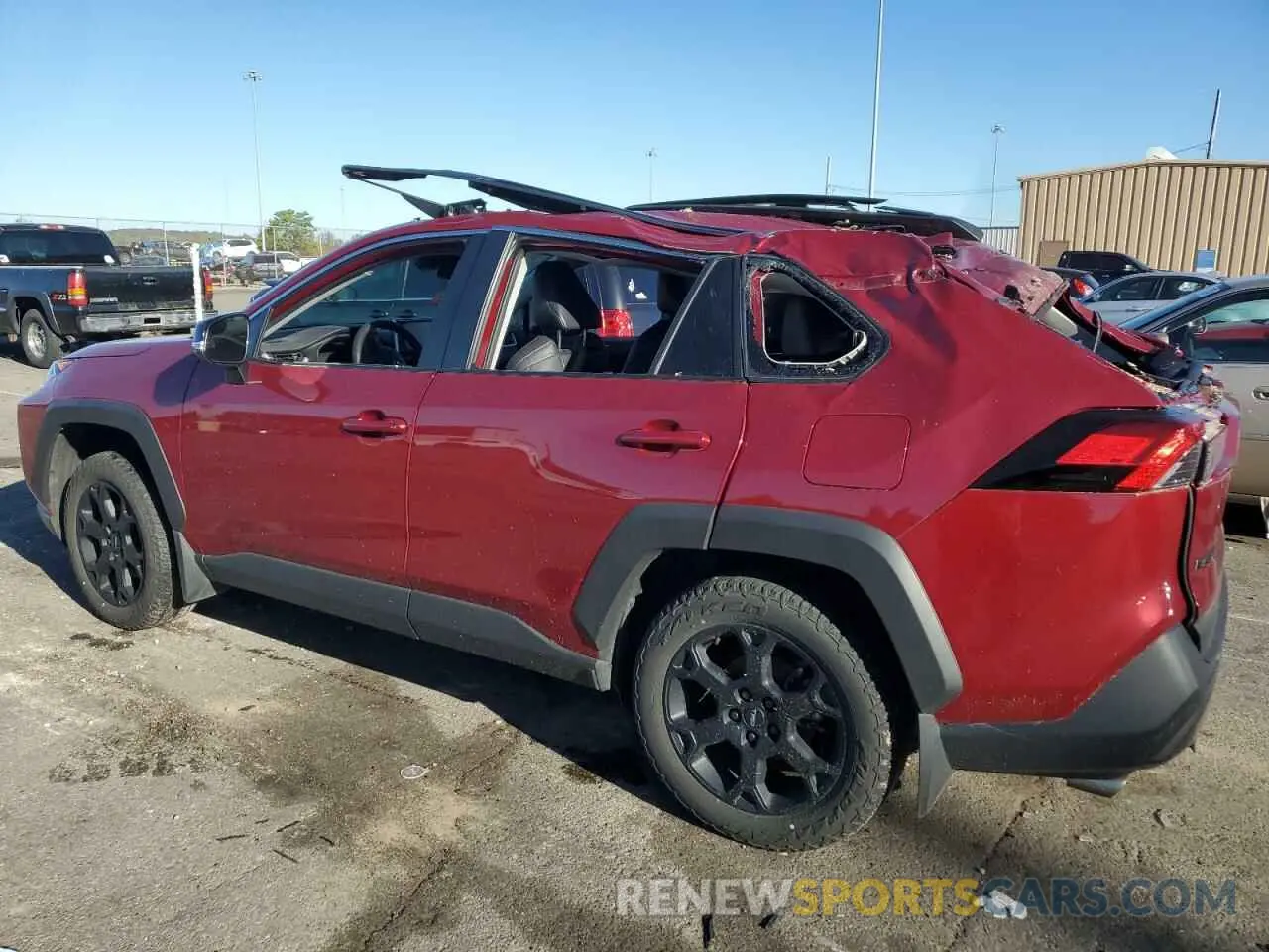 2 Photograph of a damaged car 2T3S1RFV3MW230114 TOYOTA RAV4 2021