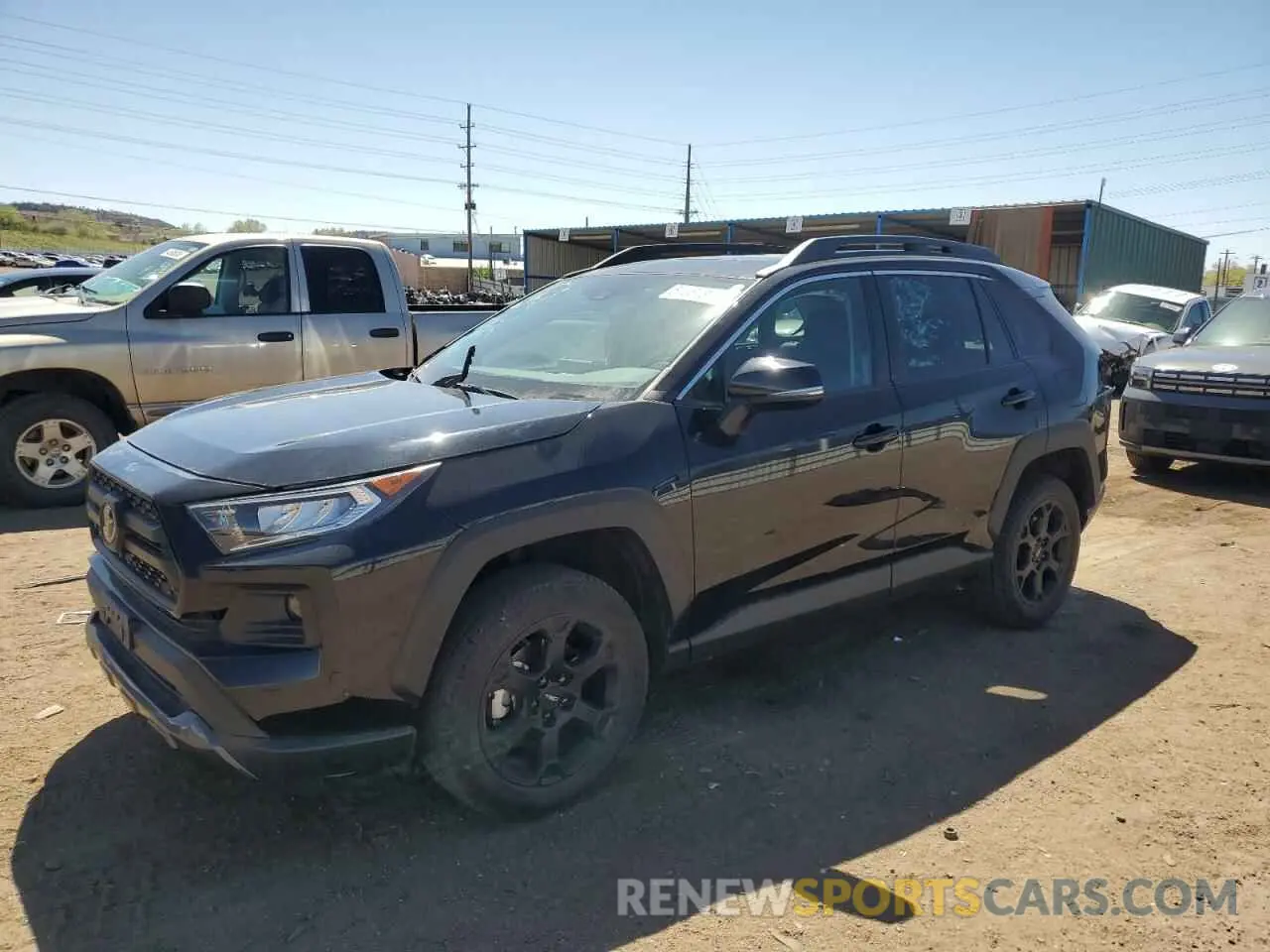1 Photograph of a damaged car 2T3S1RFV4MW207277 TOYOTA RAV4 2021