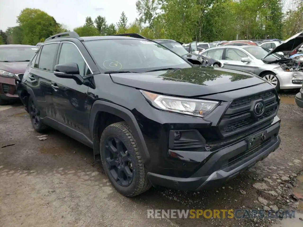 1 Photograph of a damaged car 2T3S1RFV6MW159474 TOYOTA RAV4 2021