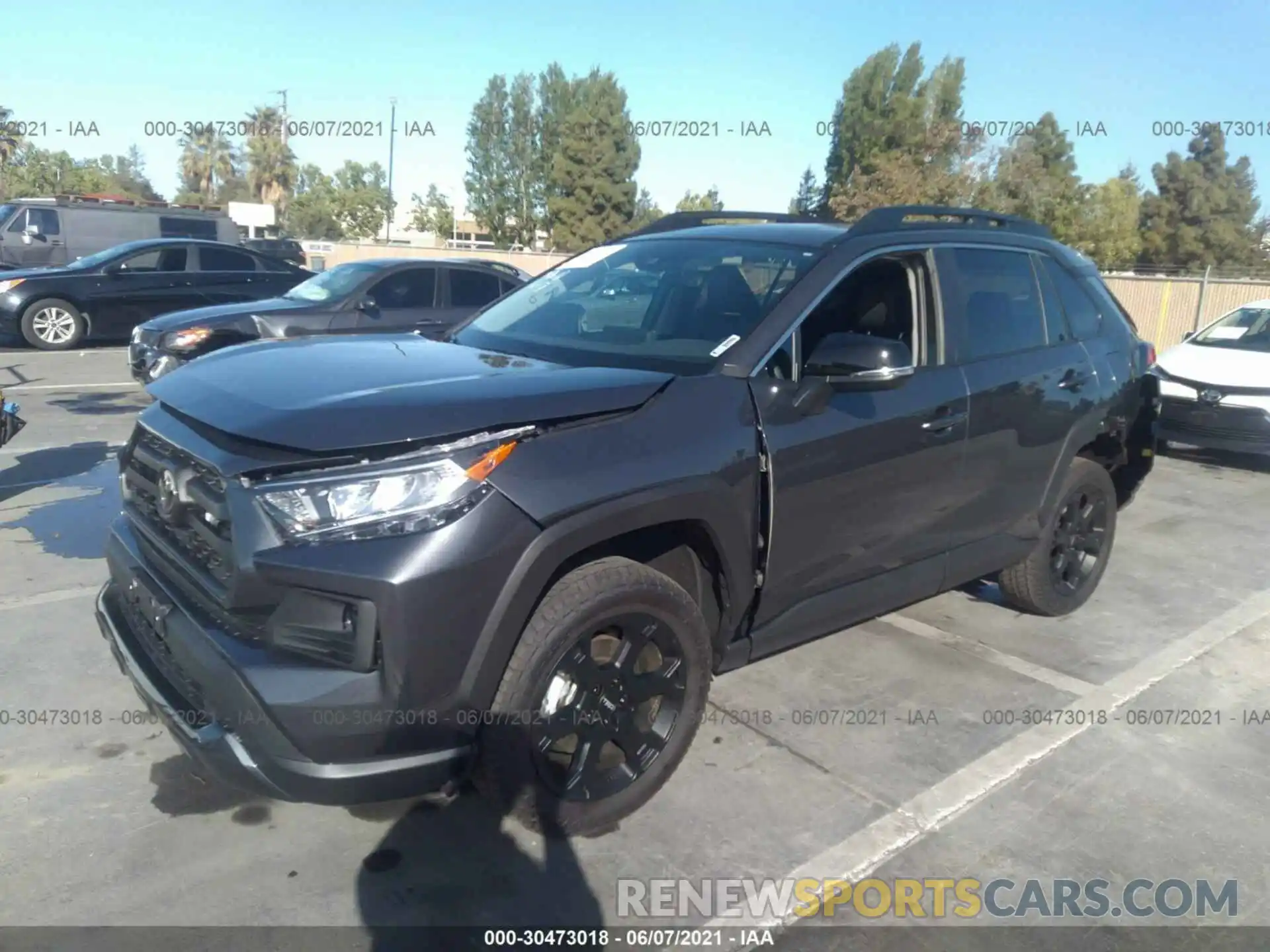 2 Photograph of a damaged car 2T3S1RFV6MW173696 TOYOTA RAV4 2021