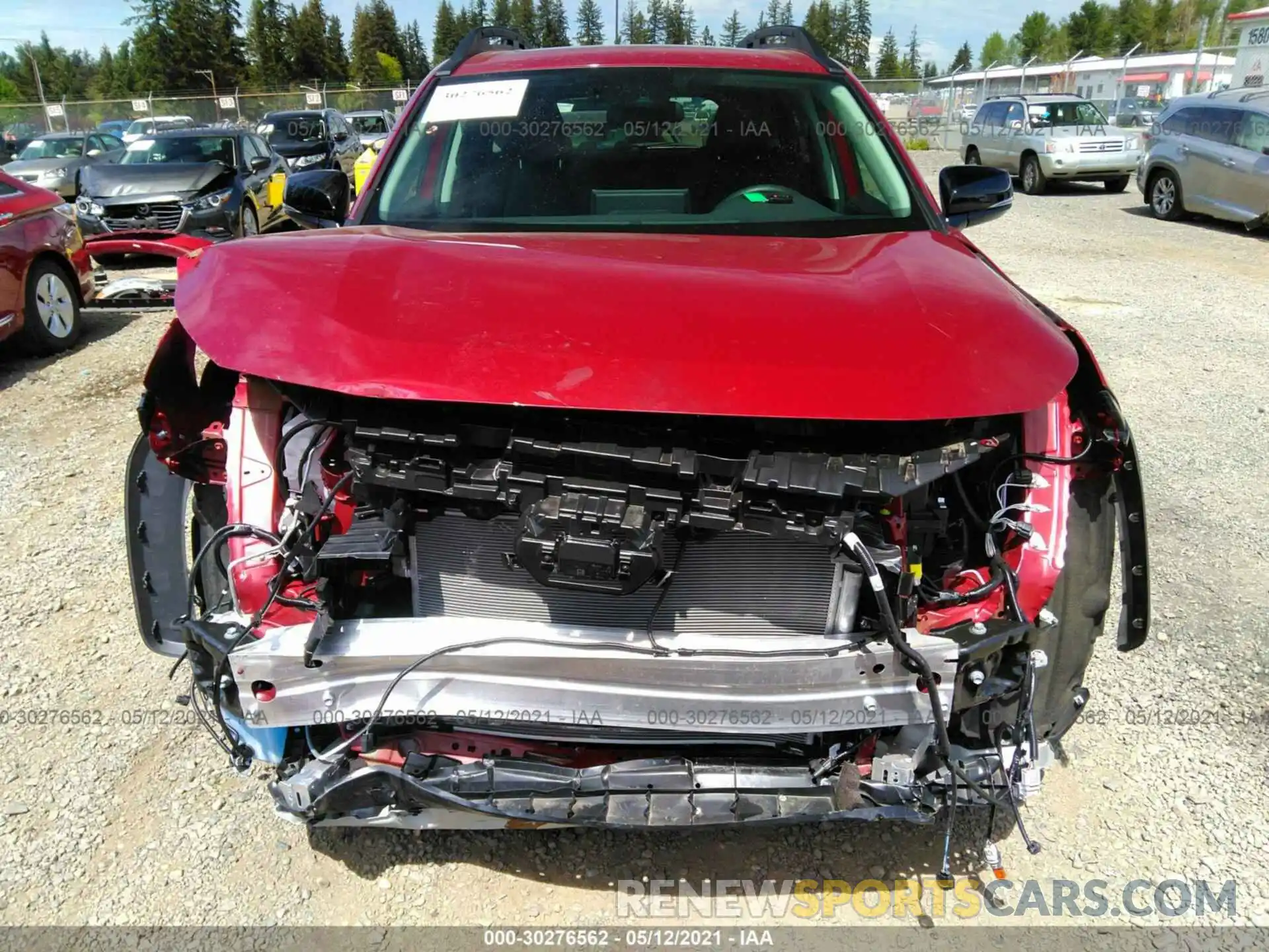 6 Photograph of a damaged car 2T3S1RFV7MW156759 TOYOTA RAV4 2021