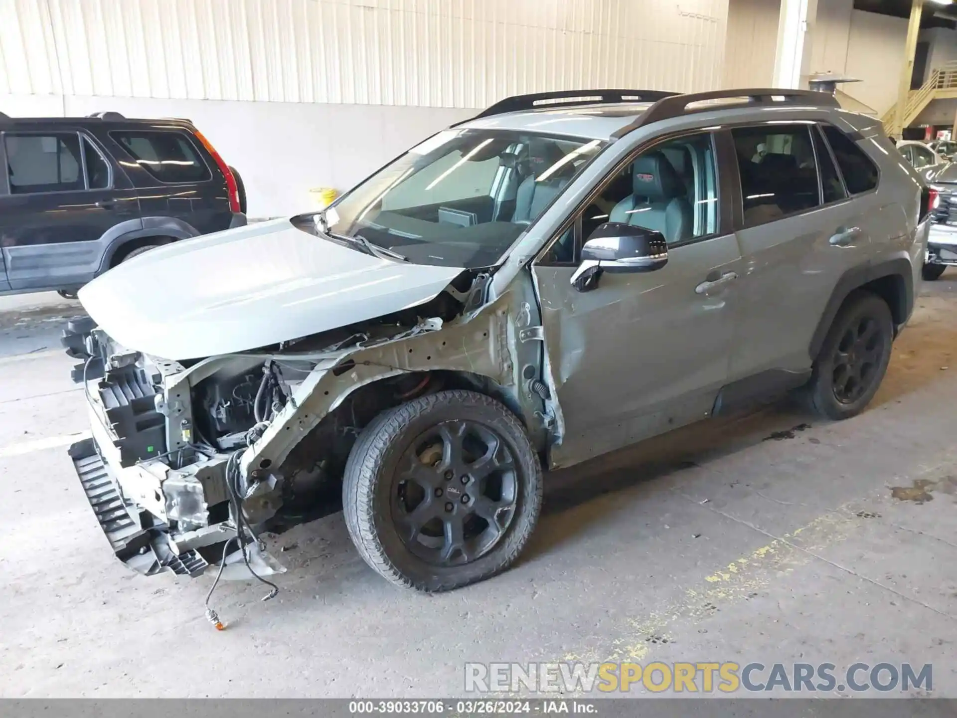 2 Photograph of a damaged car 2T3S1RFV7MW167695 TOYOTA RAV4 2021