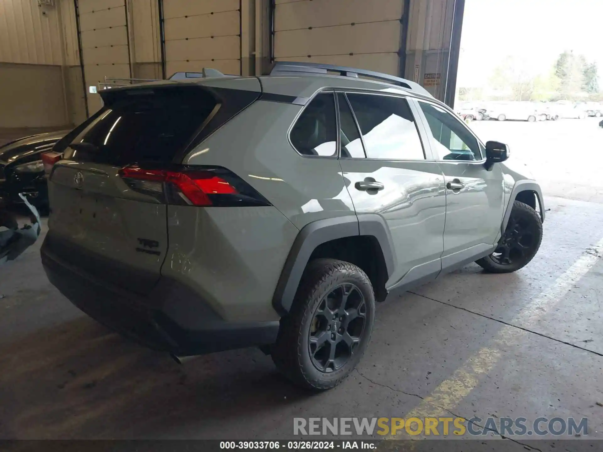 4 Photograph of a damaged car 2T3S1RFV7MW167695 TOYOTA RAV4 2021