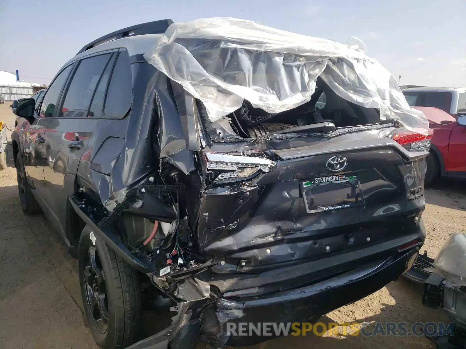 3 Photograph of a damaged car 2T3S1RFV7MW223683 TOYOTA RAV4 2021