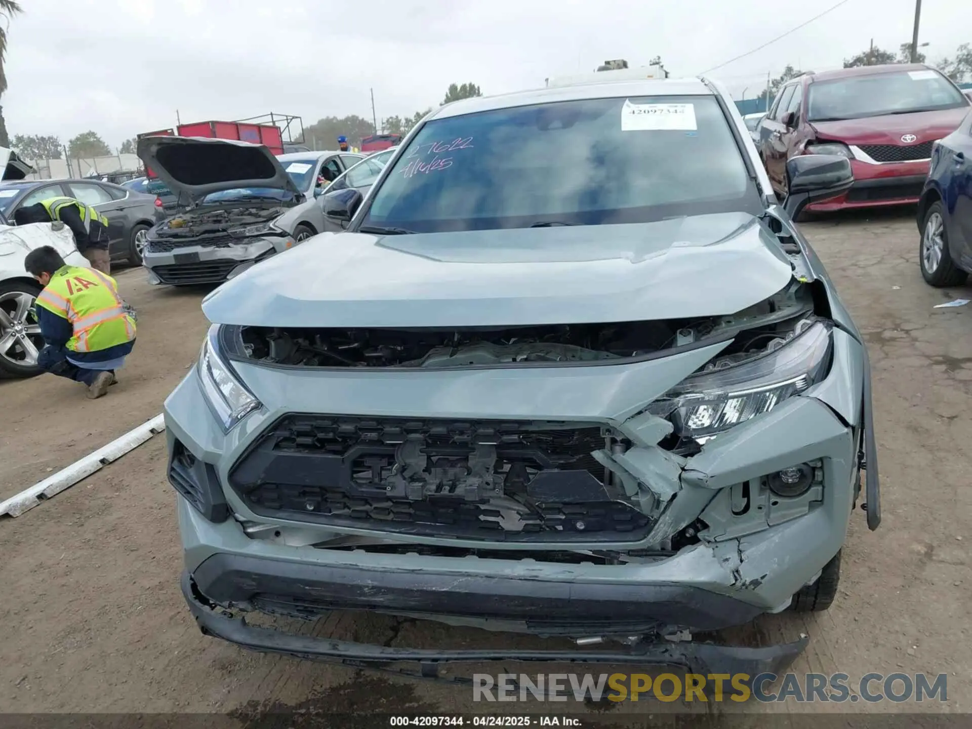 12 Photograph of a damaged car 2T3S1RFV7MW227359 TOYOTA RAV4 2021