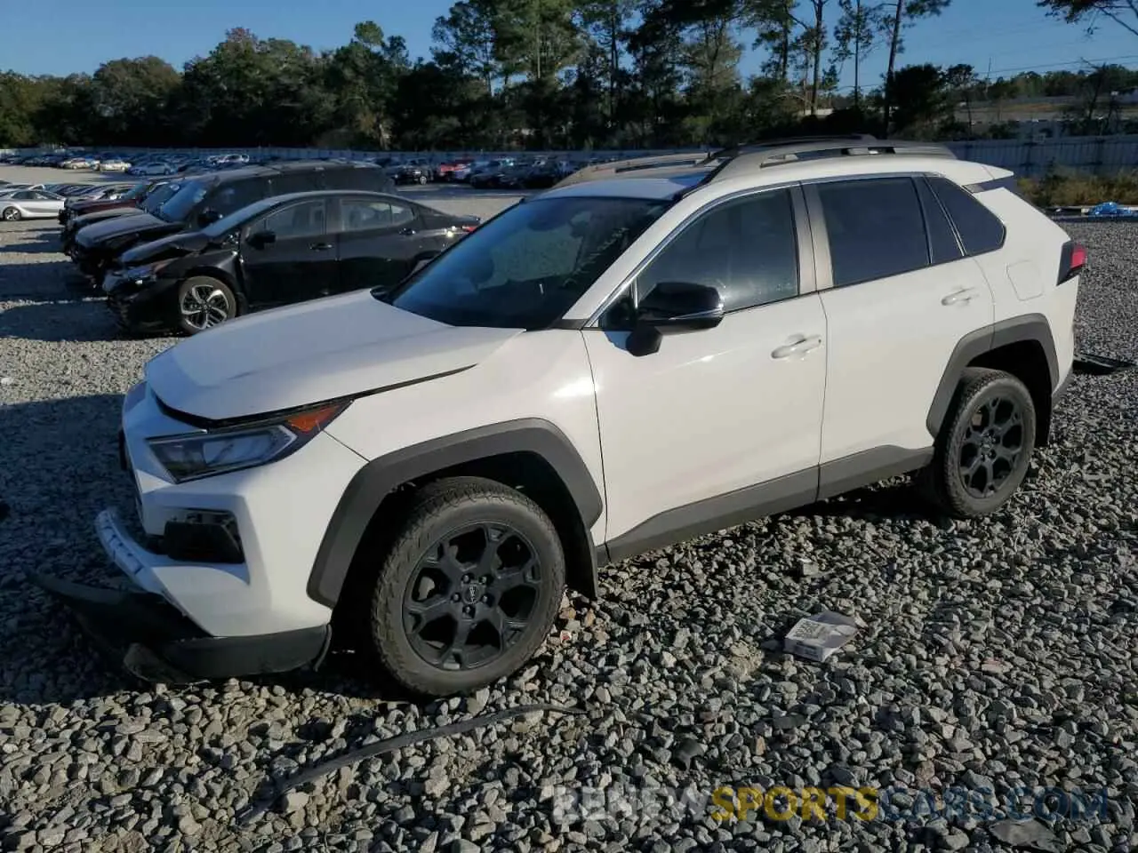 1 Photograph of a damaged car 2T3S1RFV8MW248074 TOYOTA RAV4 2021