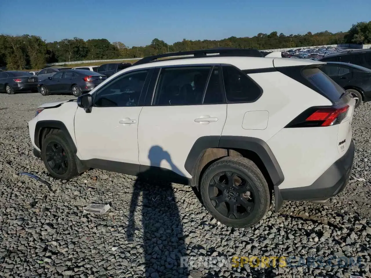 2 Photograph of a damaged car 2T3S1RFV8MW248074 TOYOTA RAV4 2021