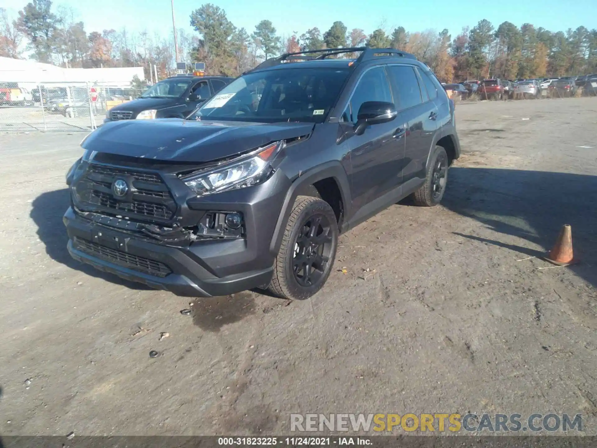 2 Photograph of a damaged car 2T3S1RFV9MW163910 TOYOTA RAV4 2021