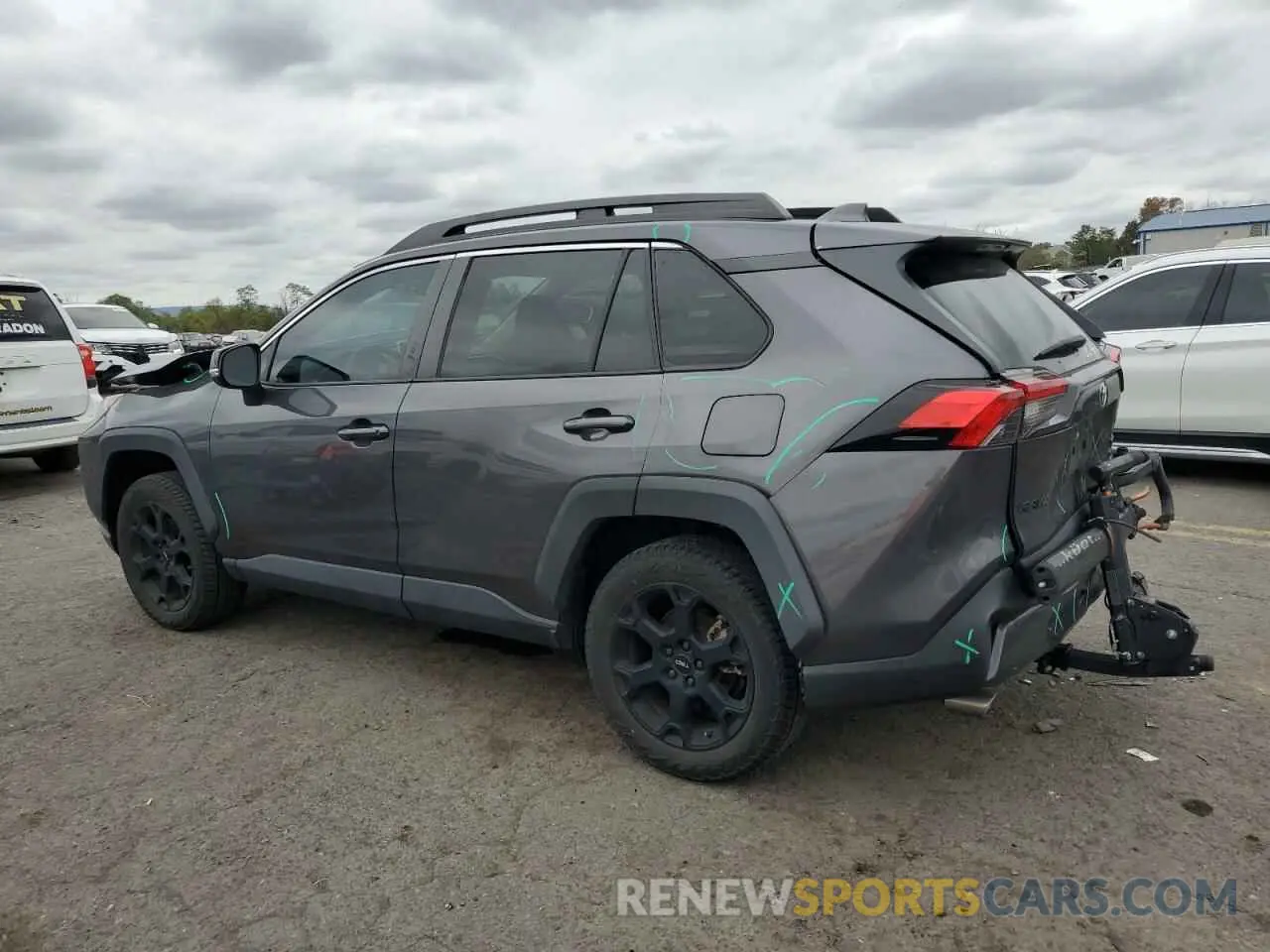 2 Photograph of a damaged car 2T3S1RFV9MW244003 TOYOTA RAV4 2021