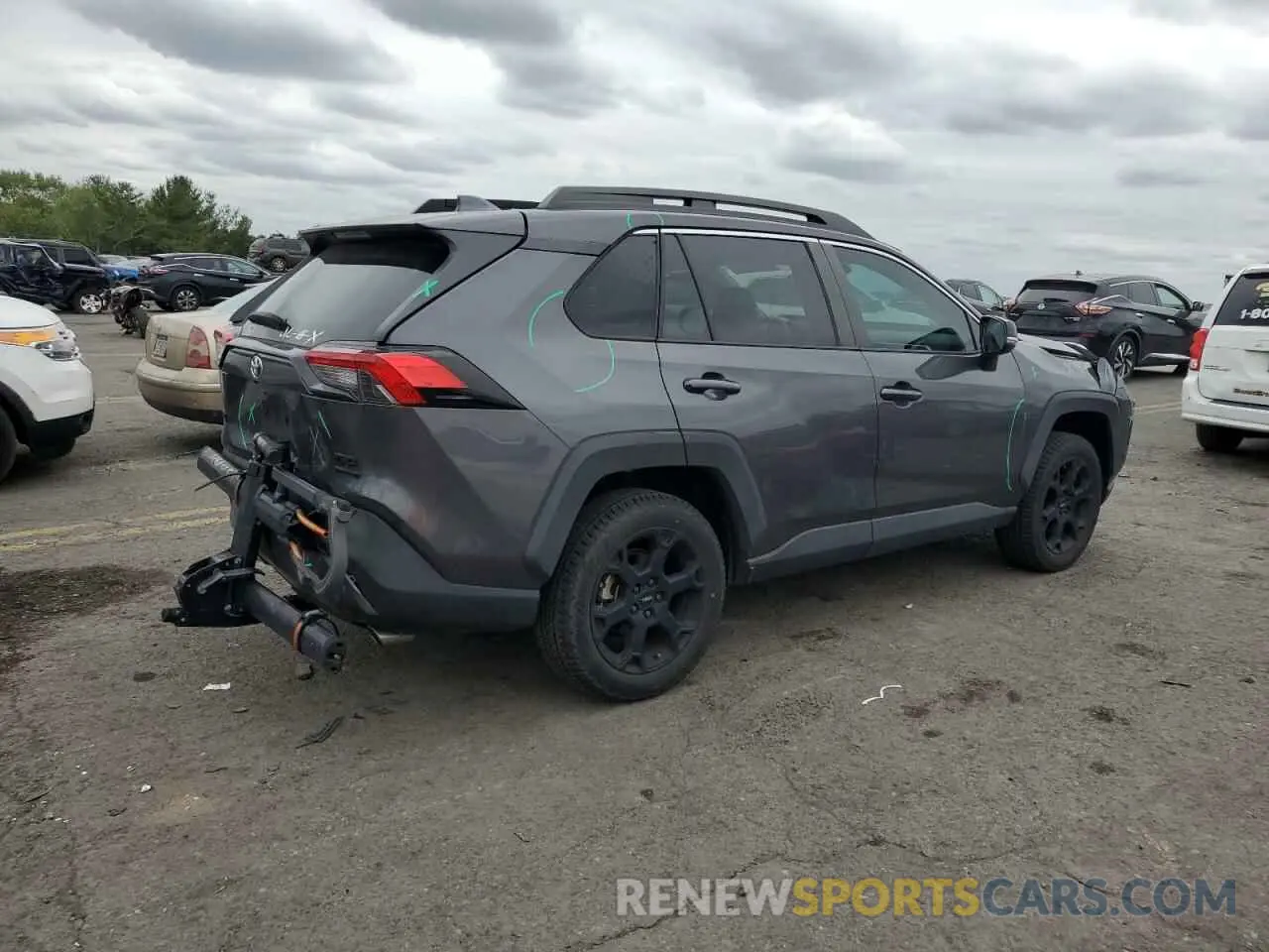 3 Photograph of a damaged car 2T3S1RFV9MW244003 TOYOTA RAV4 2021
