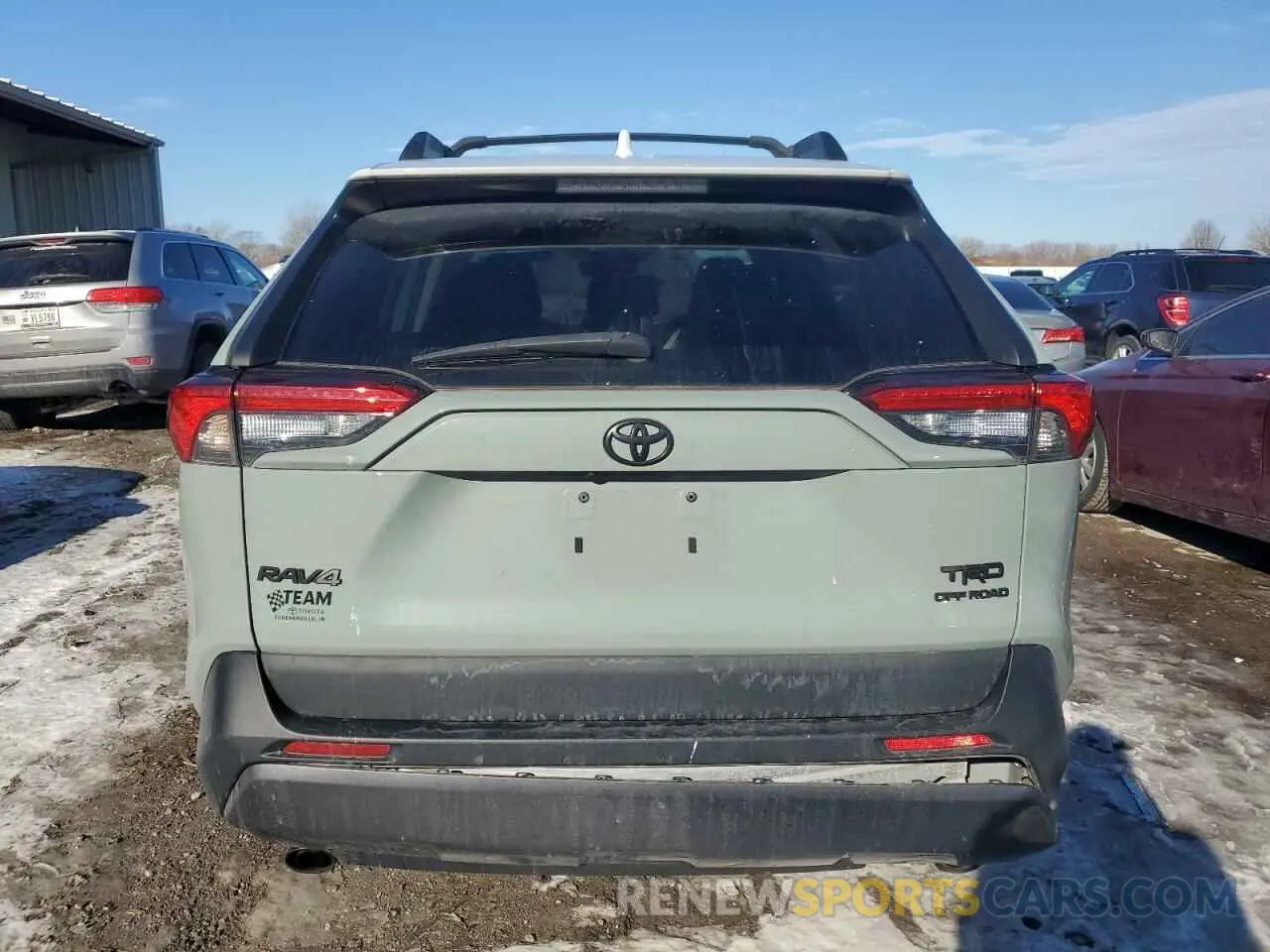 6 Photograph of a damaged car 2T3S1RFVXMW216565 TOYOTA RAV4 2021