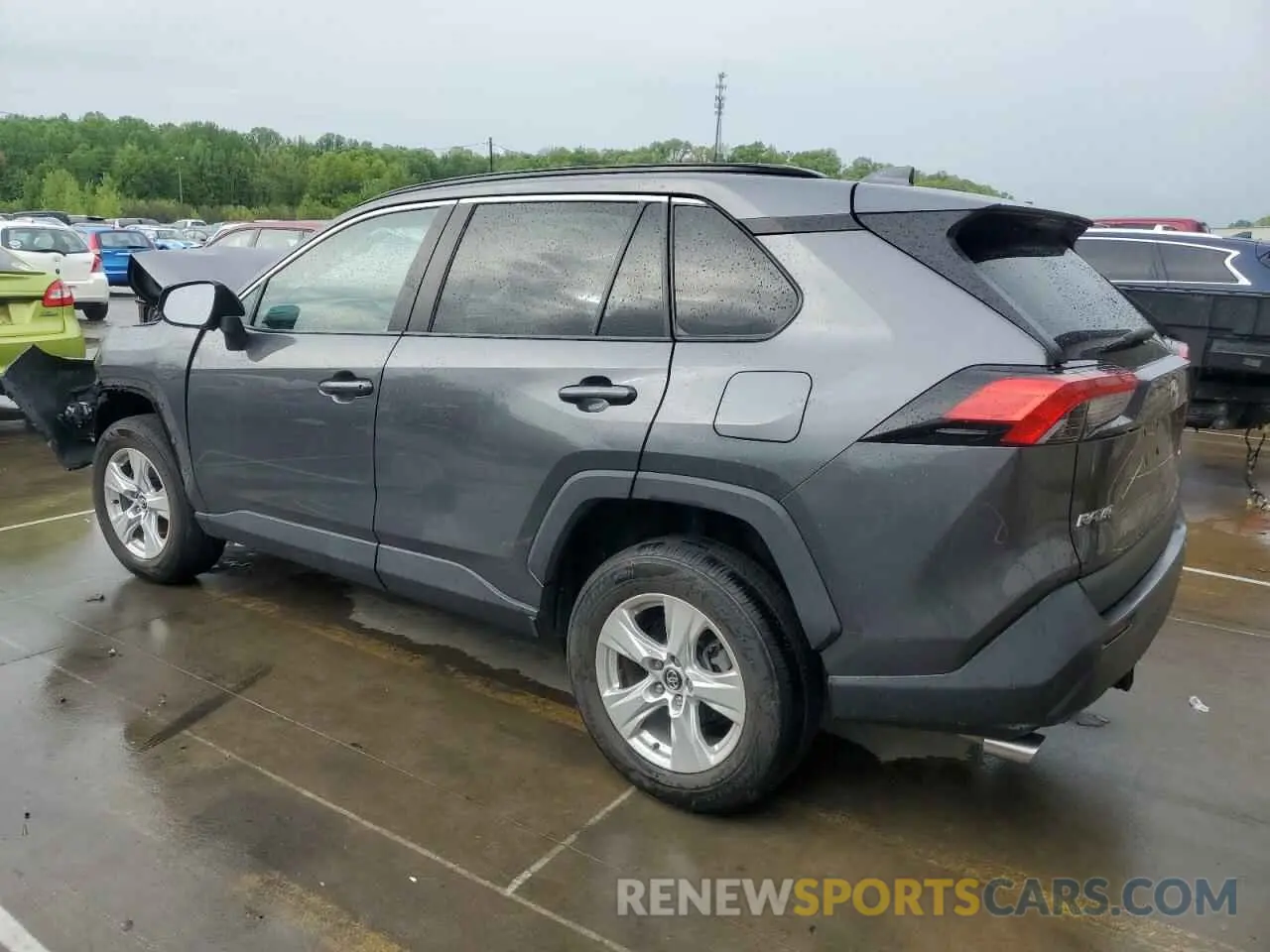 2 Photograph of a damaged car 2T3W1RFV0MC096505 TOYOTA RAV4 2021