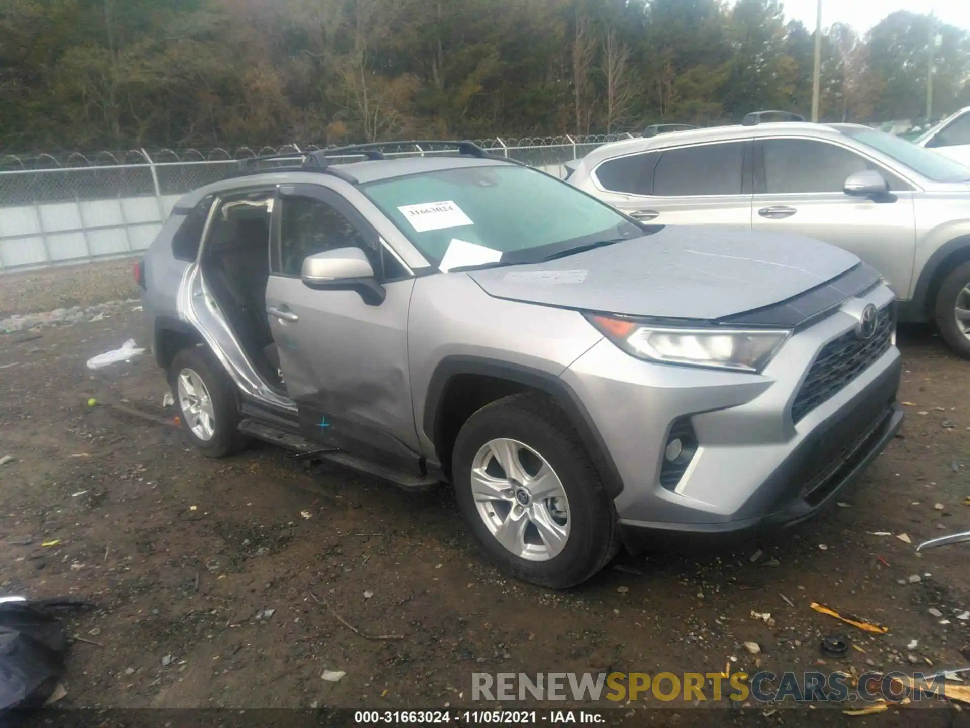 1 Photograph of a damaged car 2T3W1RFV0MC140566 TOYOTA RAV4 2021