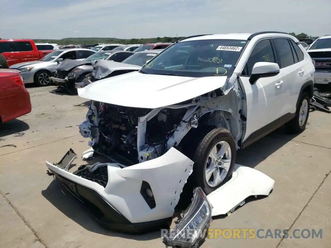 2 Photograph of a damaged car 2T3W1RFV0MC147209 TOYOTA RAV4 2021