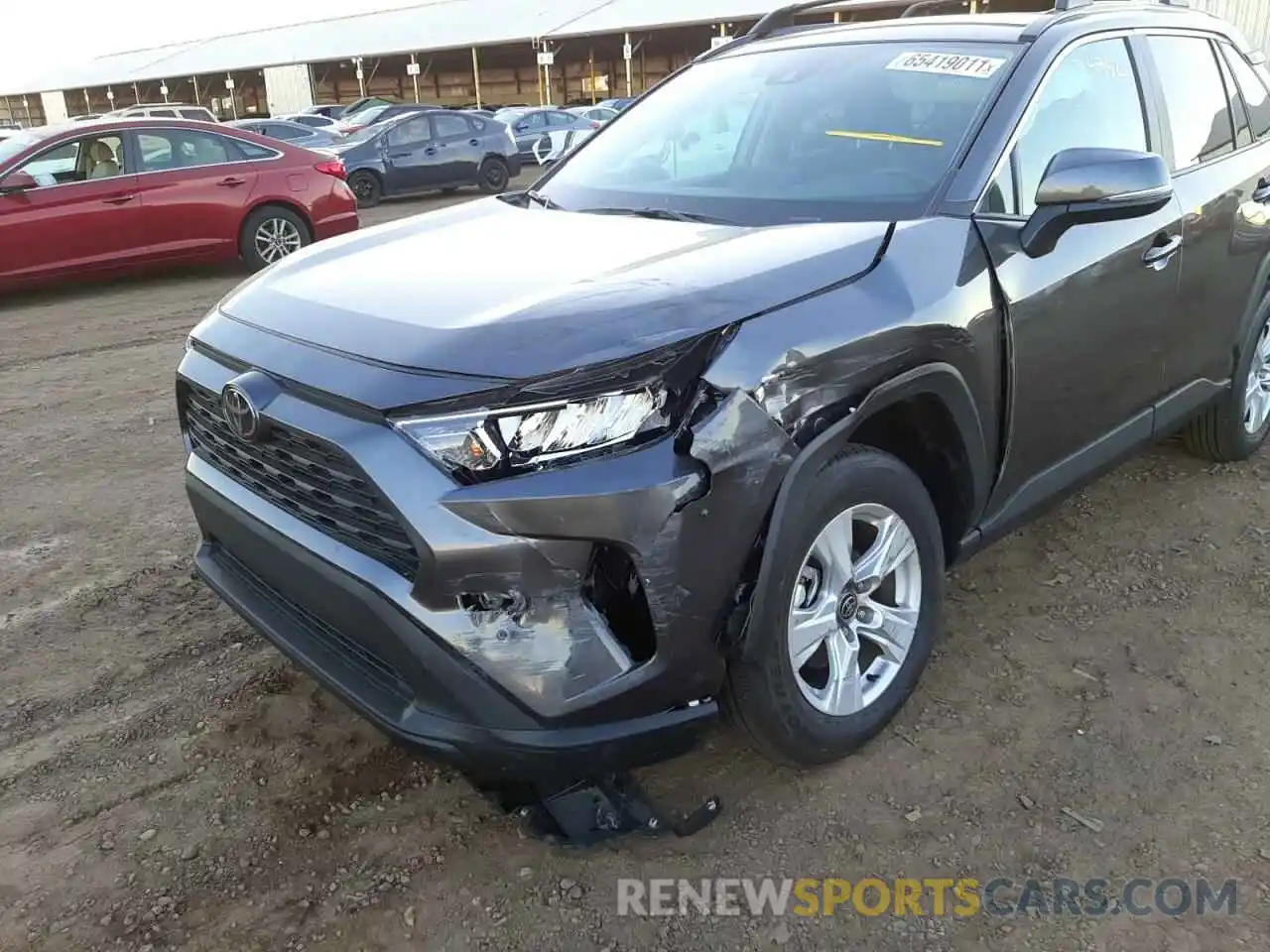 9 Photograph of a damaged car 2T3W1RFV0MC147484 TOYOTA RAV4 2021