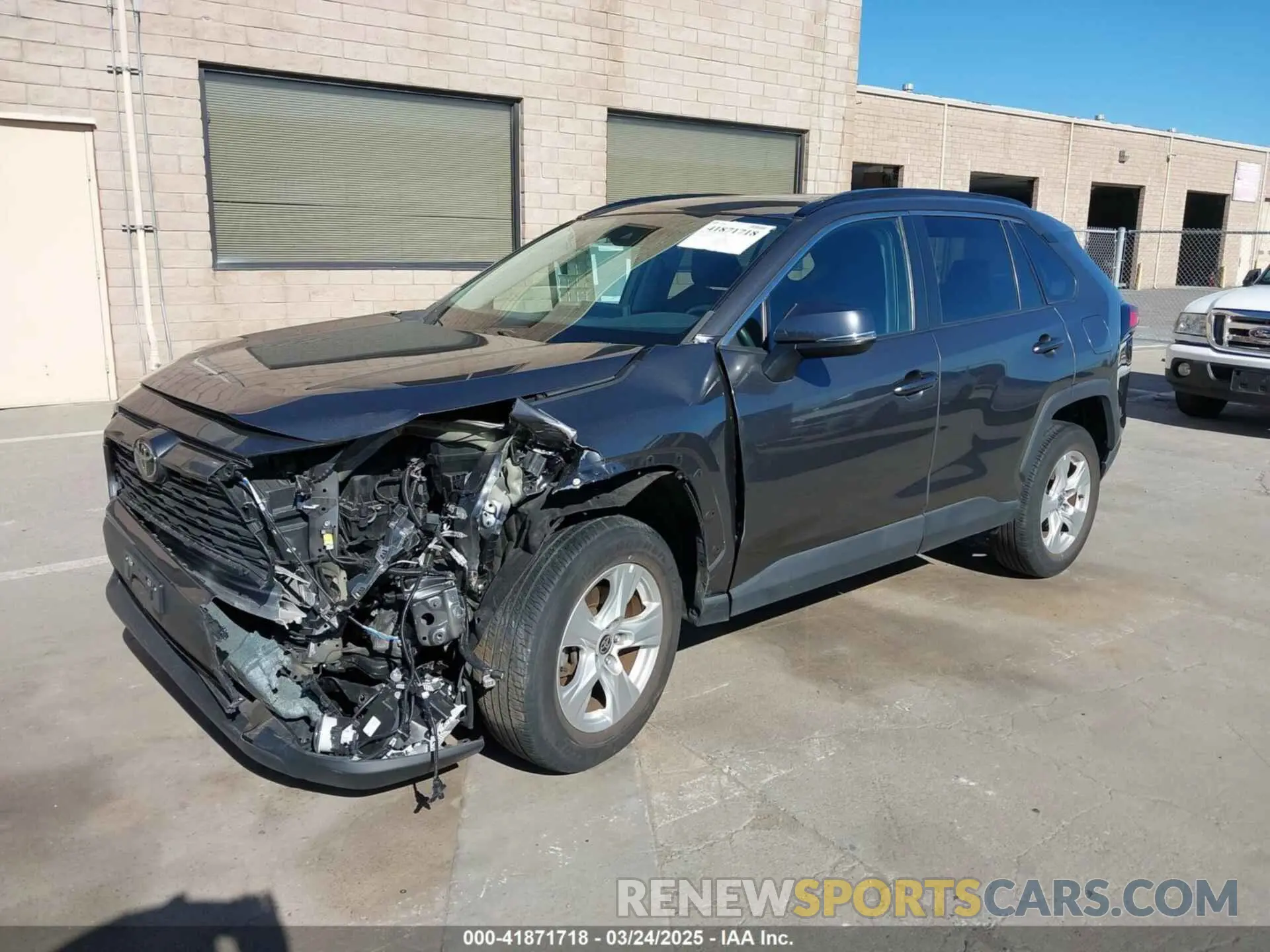 2 Photograph of a damaged car 2T3W1RFV0MC152913 TOYOTA RAV4 2021