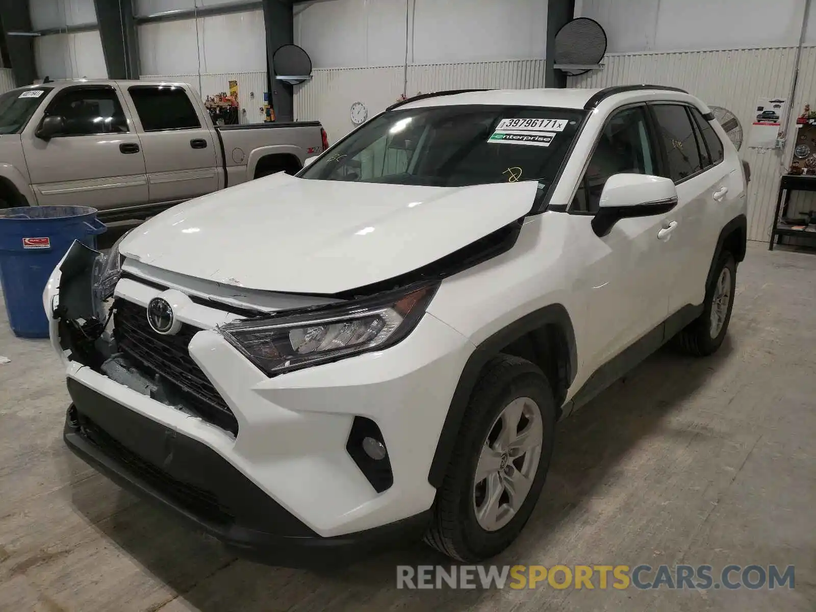 2 Photograph of a damaged car 2T3W1RFV0MW117979 TOYOTA RAV4 2021