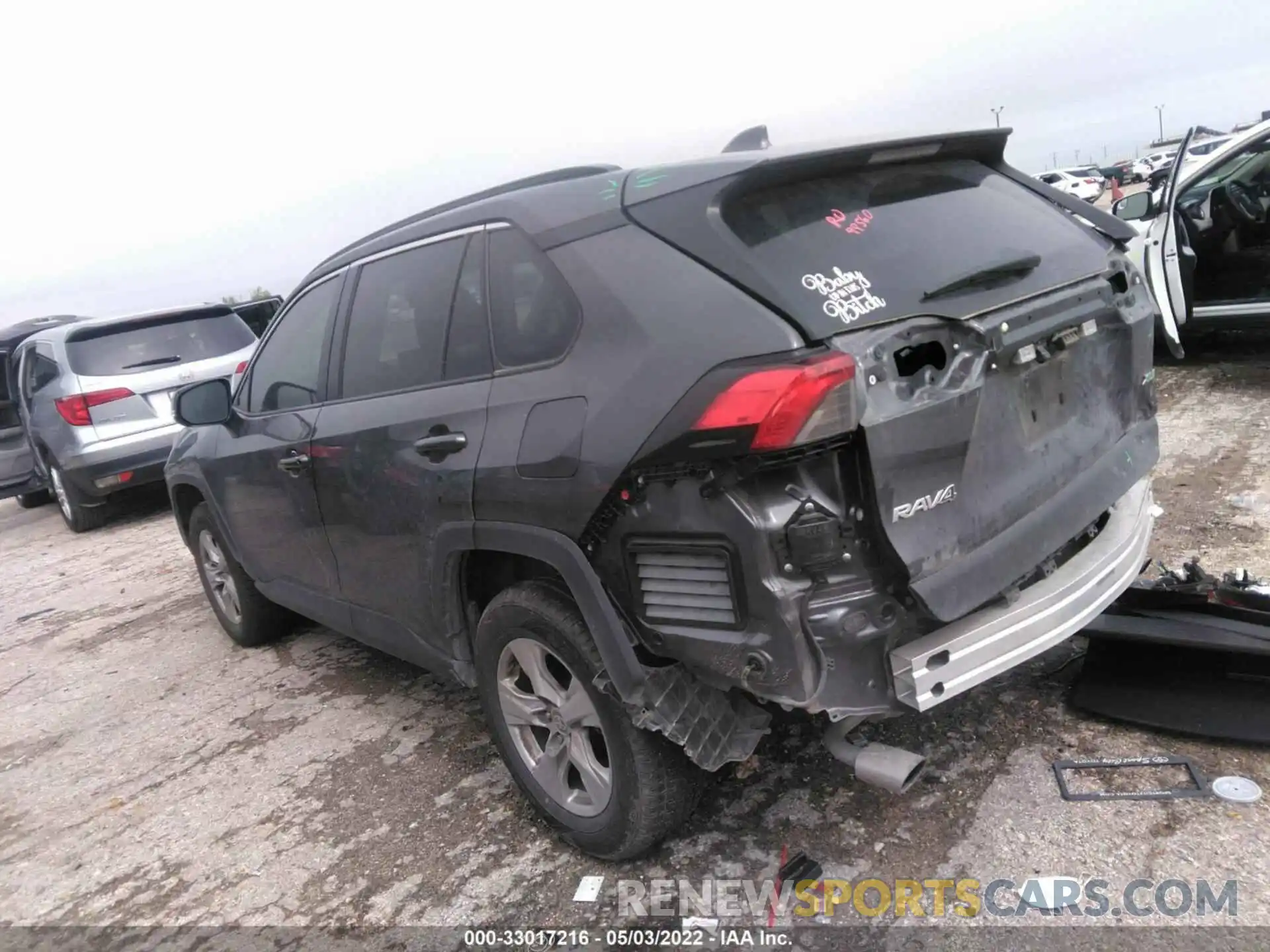 3 Photograph of a damaged car 2T3W1RFV0MW125385 TOYOTA RAV4 2021