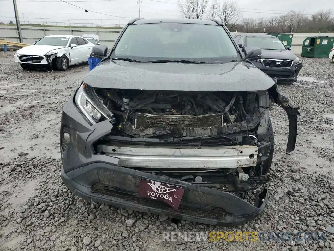 5 Photograph of a damaged car 2T3W1RFV0MW133826 TOYOTA RAV4 2021