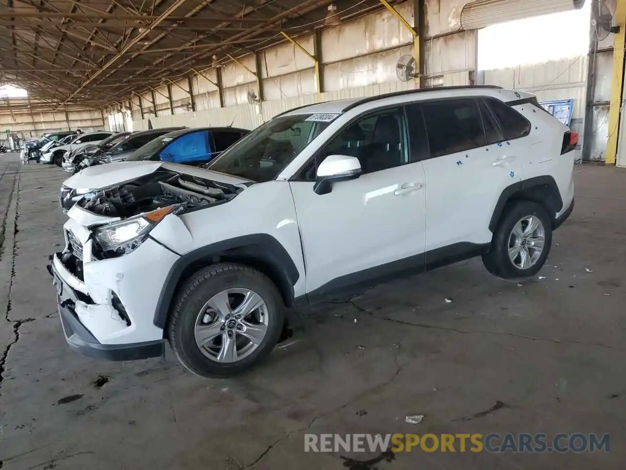 1 Photograph of a damaged car 2T3W1RFV0MW150707 TOYOTA RAV4 2021