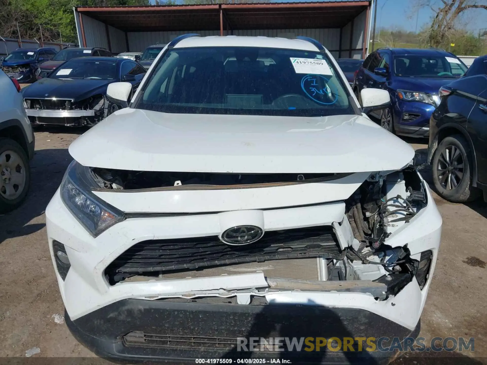 12 Photograph of a damaged car 2T3W1RFV0MW164381 TOYOTA RAV4 2021