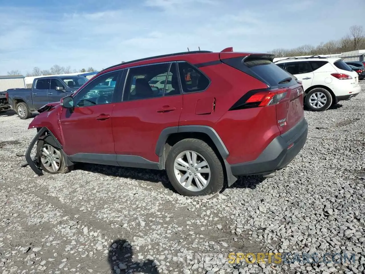 2 Photograph of a damaged car 2T3W1RFV0MW175011 TOYOTA RAV4 2021