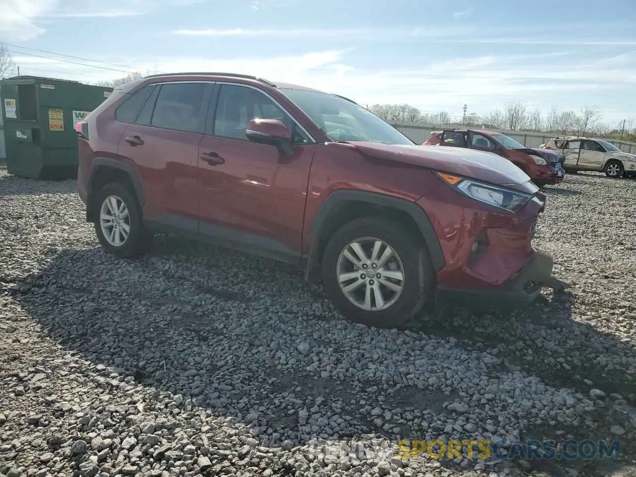 4 Photograph of a damaged car 2T3W1RFV0MW175011 TOYOTA RAV4 2021
