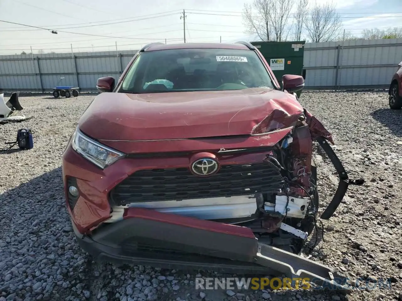 5 Photograph of a damaged car 2T3W1RFV0MW175011 TOYOTA RAV4 2021