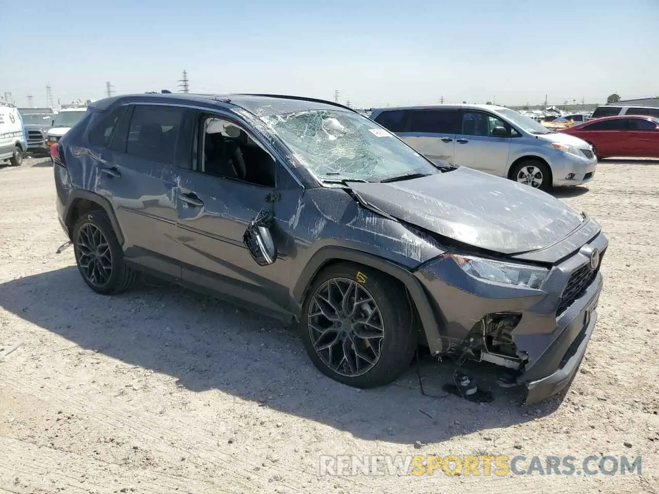 4 Photograph of a damaged car 2T3W1RFV0MW183268 TOYOTA RAV4 2021