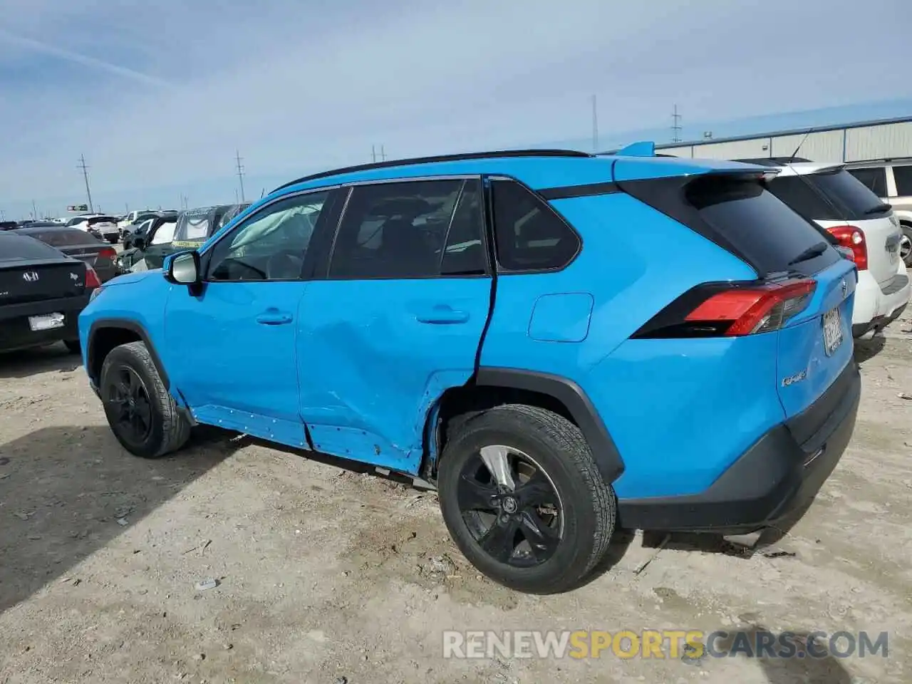 2 Photograph of a damaged car 2T3W1RFV1MC088493 TOYOTA RAV4 2021