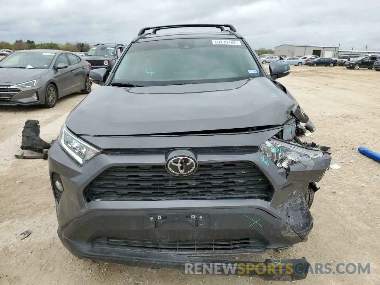 5 Photograph of a damaged car 2T3W1RFV1MC092575 TOYOTA RAV4 2021